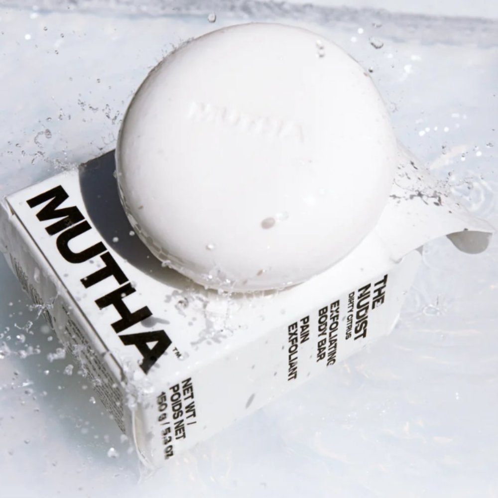 MUTHA - The Nudist Exfoliating Body Bar Dirty Citrus